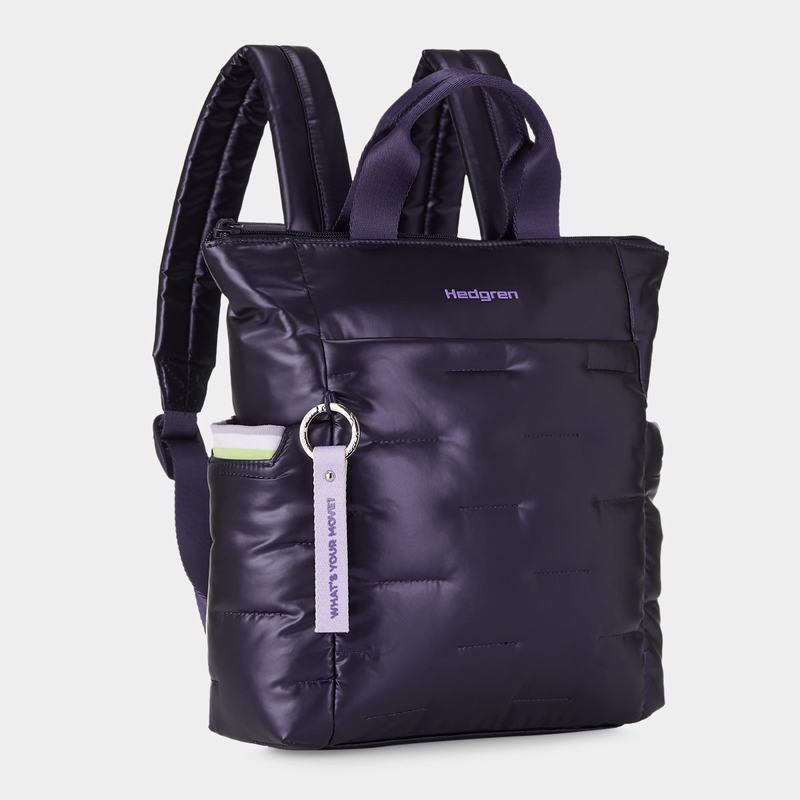 Sacs à Dos Hedgren Comfy Femme Violette Bleu Foncé | ORZ5649HF