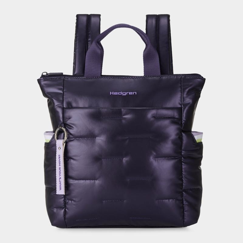 Sacs à Dos Hedgren Comfy Femme Violette Bleu Foncé | ORZ5649HF