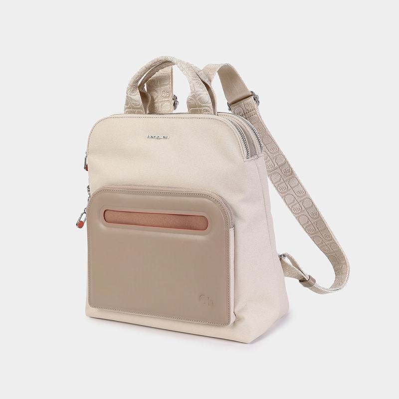 Sacs à Dos Hedgren Latte Femme Beige | VMY5192AG