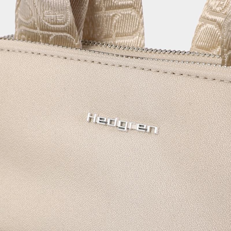 Sacs à Dos Hedgren Latte Femme Beige | VMY5192AG