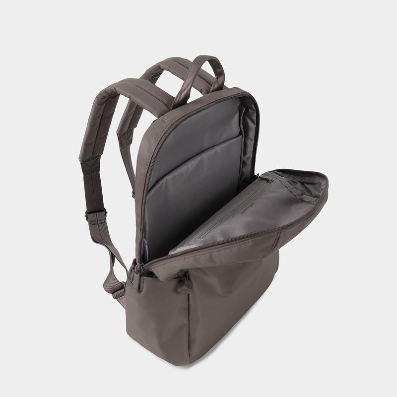 Sacs à Dos Hedgren Vogue Xxl Femme Grise Marron | TCA7028CD